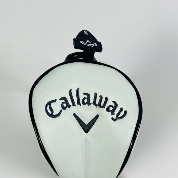 Callaway Black/White Driver Headcover Cover Universal Fit - Picture 4 of 10